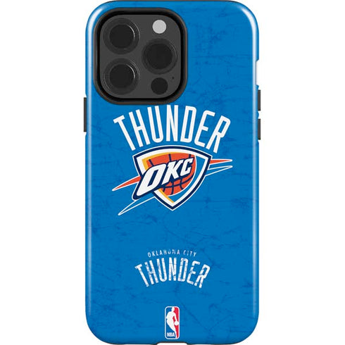 NBA Oklahoma City Thunder Primary Logo iPhone 15 Pro Impact Case