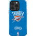 NBA Oklahoma City Thunder Primary Logo iPhone 15 Pro Impact Case