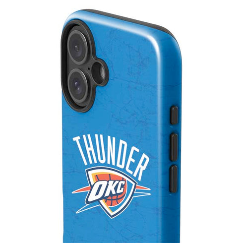 NBA Oklahoma City Thunder Primary Logo iPhone 16 Plus Impact Case