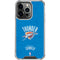 NBA Oklahoma City Thunder Primary Logo iPhone 16 Pro Clear Case