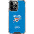 NBA Oklahoma City Thunder Primary Logo iPhone 16 Pro Clear Case