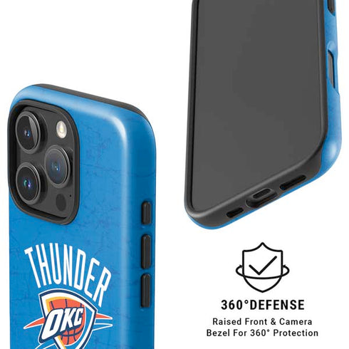 NBA Oklahoma City Thunder Primary Logo iPhone 16 Pro Max Magsafe Impact Case