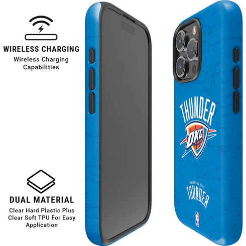 NBA Oklahoma City Thunder Primary Logo iPhone 16 Pro Max Magsafe Impact Case