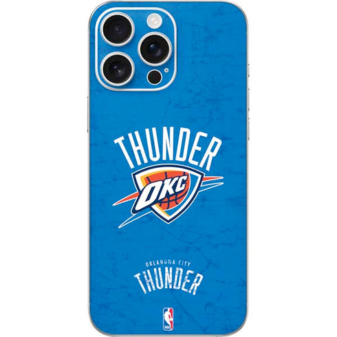 NBA Oklahoma City Thunder Primary Logo iPhone 16 Pro Max Skin