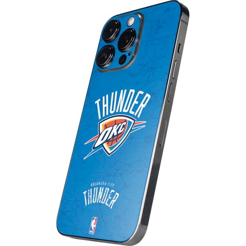NBA Oklahoma City Thunder Primary Logo iPhone 16 Pro Max Skin