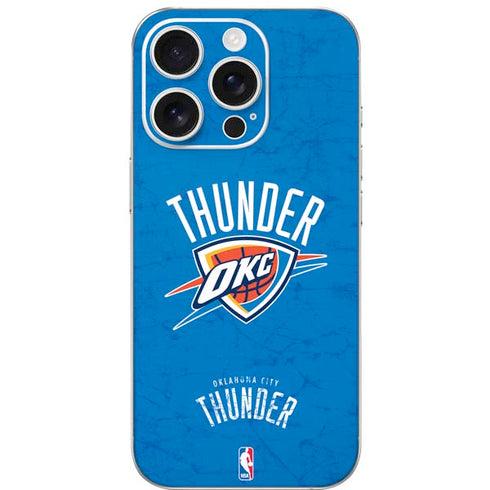 NBA Oklahoma City Thunder Primary Logo iPhone 16 Pro Skin