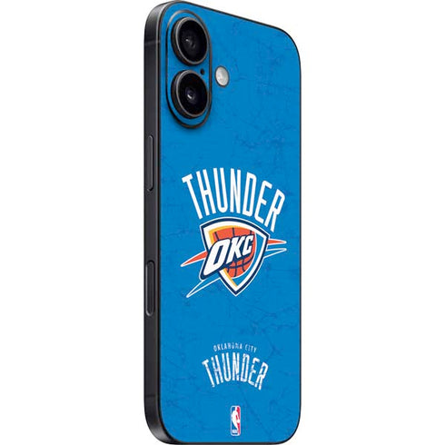 NBA Oklahoma City Thunder Primary Logo iPhone 16 Skin