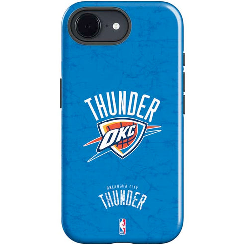 NBA Oklahoma City Thunder Primary Logo iPhone 16e Impact Case