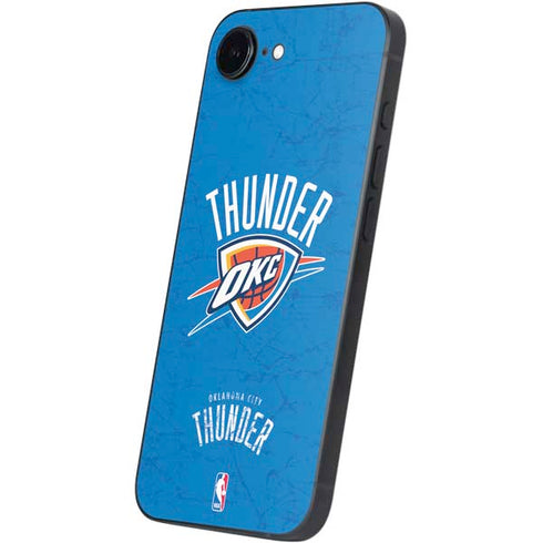 NBA Oklahoma City Thunder Primary Logo iPhone 16e Skin