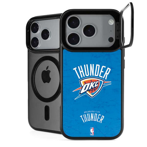NBA Oklahoma City Thunder Primary Logo iPhone 18 Pro Max Kickstand Case