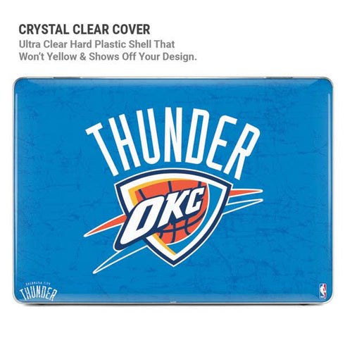 NBA Oklahoma City Thunder Primary Logo MacBook Pro 14in (2021-24) Case plus Skin