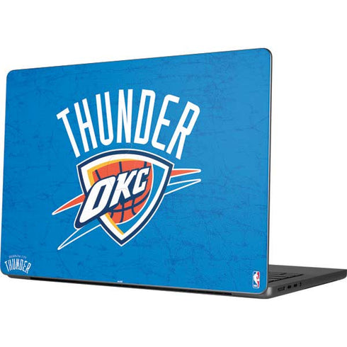 NBA Oklahoma City Thunder Primary Logo Apple MacBook Pro 14-inch Skin