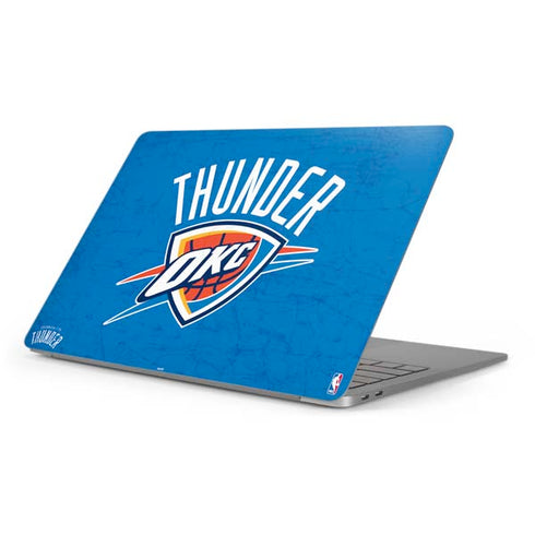NBA Oklahoma City Thunder Primary Logo Apple MacBook Pro 16-inch Skin