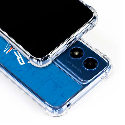 NBA Oklahoma City Thunder Primary Logo Moto G 5G (2024) Clear Case