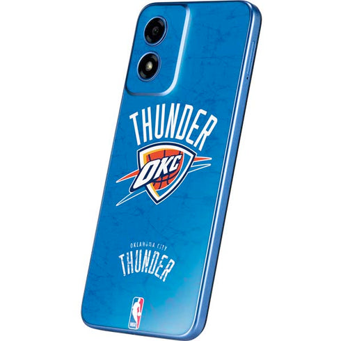 NBA Oklahoma City Thunder Primary Logo Moto G Play 4G (2024) Skin
