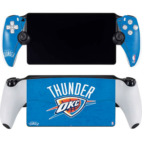 NBA Oklahoma City Thunder Primary Logo PlayStation Portal Remote Player Skin