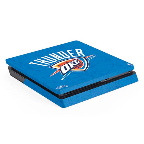 NBA Oklahoma City Thunder Primary Logo PlayStation PS4 Skins