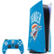 NBA Oklahoma City Thunder Primary Logo PlayStation PS5 Skins