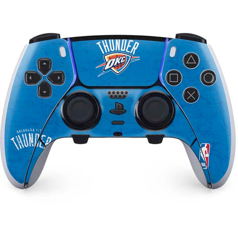 NBA Oklahoma City Thunder Primary Logo PS5 DualSense Edge Pro Controller Skin