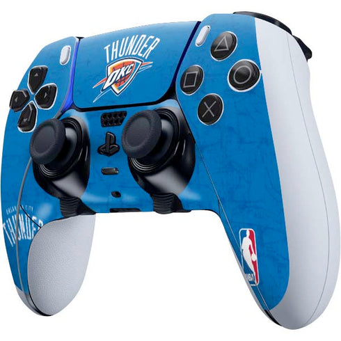 NBA Oklahoma City Thunder Primary Logo PS5 DualSense Edge Pro Controller Skin