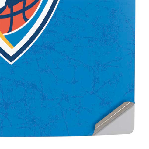 NBA Oklahoma City Thunder Primary Logo PS5 Pro Console Skin