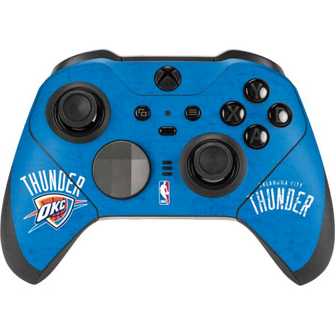 NBA Oklahoma City Thunder Primary Logo Xbox Elite Wireless Controller Series 2 Skin