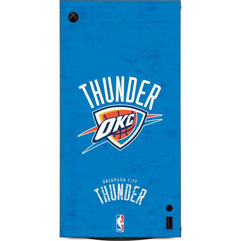 NBA Oklahoma City Thunder Primary Logo XBox Series X Digital Edition Console Skin