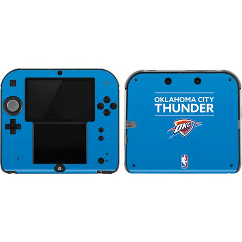 NBA Oklahoma City Thunder Standard - Blue Nintendo 2DS Skin