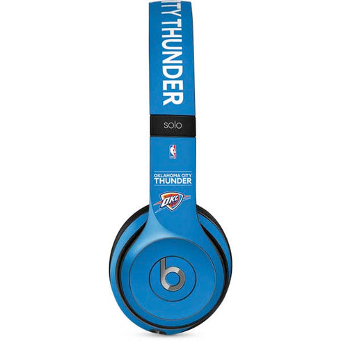 NBA Oklahoma City Thunder Standard - Blue Beats Solo 2 Wired Skin