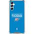 NBA Oklahoma City Thunder Standard - Blue Gabb Phone 4 Clear Case