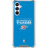 NBA Oklahoma City Thunder Standard - Blue Galaxy A16 5G Clear Case