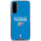 NBA Oklahoma City Thunder Standard - Blue Galaxy A36 5G Clear Case