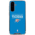 NBA Oklahoma City Thunder Standard - Blue Galaxy A36 5G Clear Case