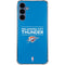 NBA Oklahoma City Thunder Standard - Blue Galaxy A55 5G Clear Case
