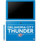 NBA Oklahoma City Thunder Standard - Blue Galaxy Book 12in Skin
