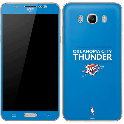 NBA Oklahoma City Thunder Standard - Blue Galaxy J7 Skin