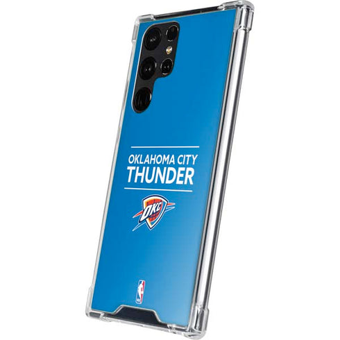 NBA Oklahoma City Thunder Standard - Blue Galaxy S23 Ultra Clear Case