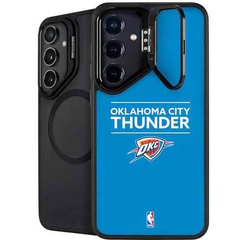 NBA Oklahoma City Thunder Standard - Blue Galaxy S24 FE Kickstand Case