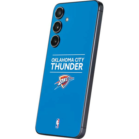 NBA Oklahoma City Thunder Standard - Blue Galaxy S24 Plus Skin