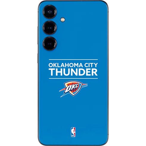 NBA Oklahoma City Thunder Standard - Blue Galaxy S24 Skin