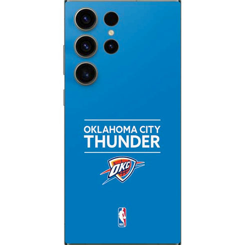 NBA Oklahoma City Thunder Standard - Blue Galaxy S24 Ultra Skin