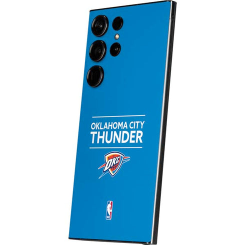 NBA Oklahoma City Thunder Standard - Blue Galaxy S25 Ultra Skin