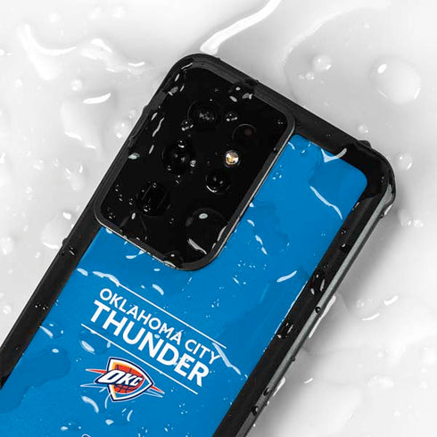 NBA Oklahoma City Thunder Standard - Blue Galaxy S24 Ultra Waterproof Case