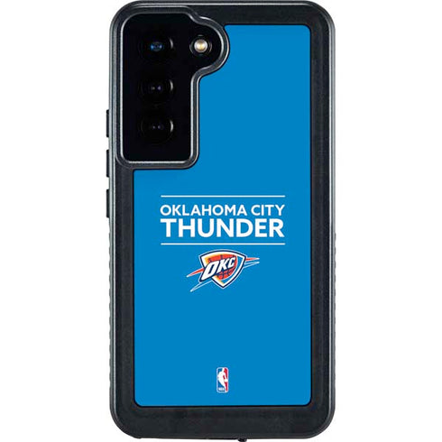 NBA Oklahoma City Thunder Standard - Blue Galaxy S24 Waterproof Case