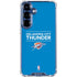 NBA Oklahoma City Thunder Standard - Blue Galaxy S25 Clear Case