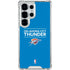 NBA Oklahoma City Thunder Standard - Blue Galaxy S25 Ultra Clear Case
