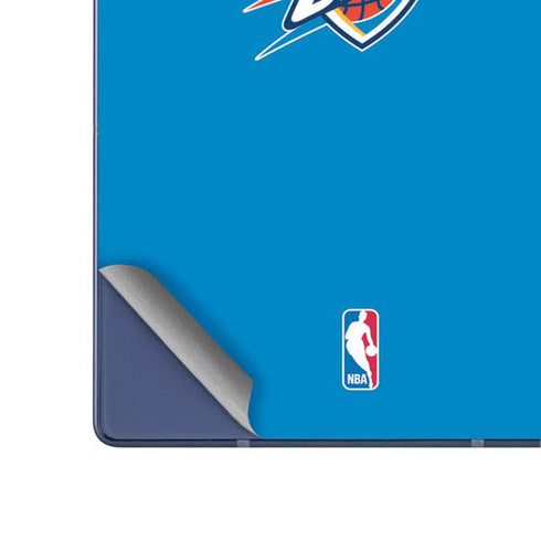 NBA Oklahoma City Thunder Standard - Blue Galaxy Z Fold6 Skin