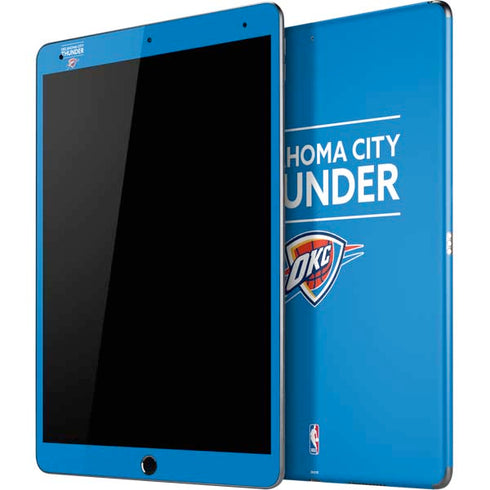 NBA Oklahoma City Thunder Standard - Blue iPad Skins