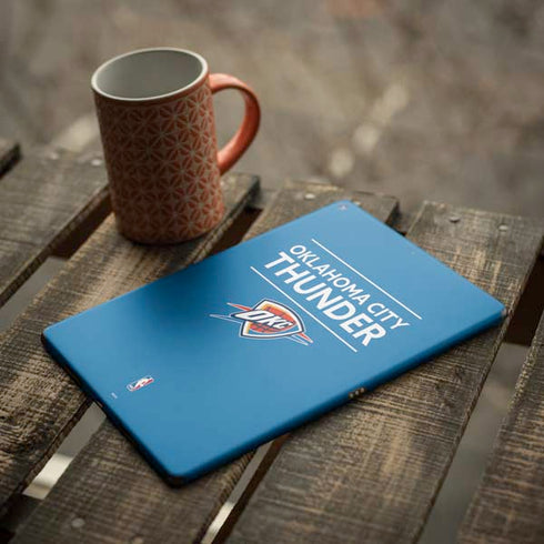 NBA Oklahoma City Thunder Standard - Blue iPad Skins