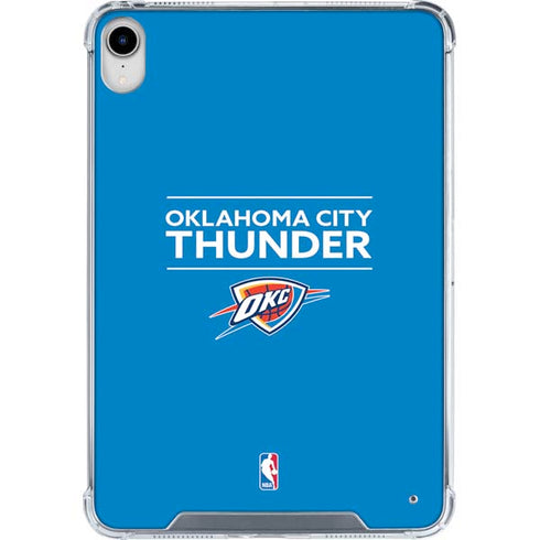 NBA Oklahoma City Thunder Standard - Blue iPad 11th Gen (2025) Clear Case